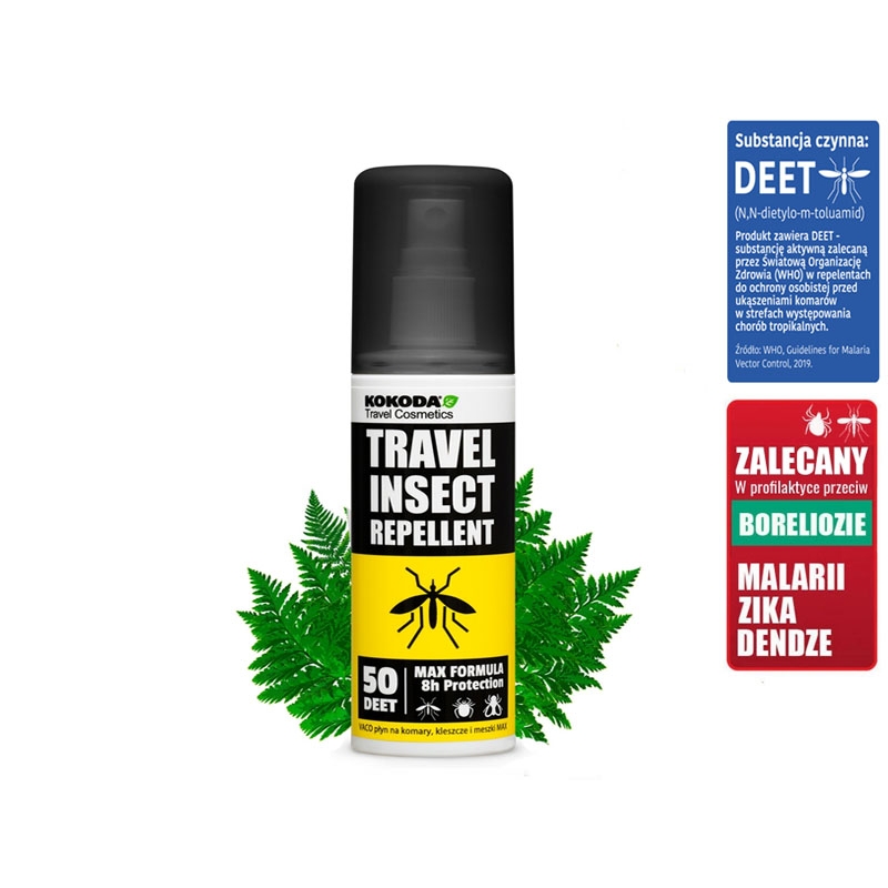 kokoda spray na komary i kleszcze deet 50